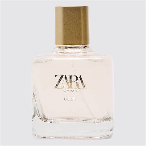 zara woman gold refill perfume.